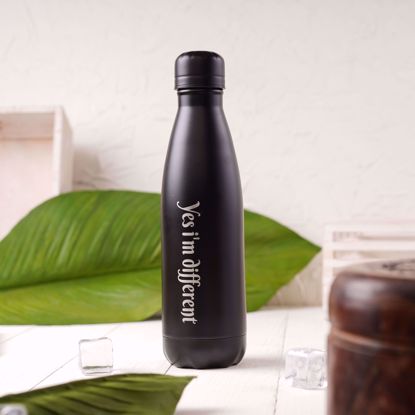 Picture of Water Bottle - keeps cold or hot - Black