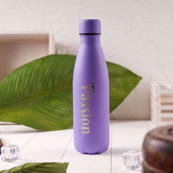Picture of Water Bottle - keeps cold or hot - Purple 